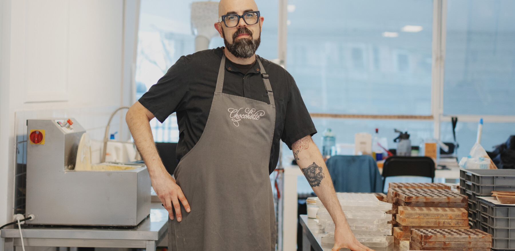 Behind the scenes bij Chocoholic